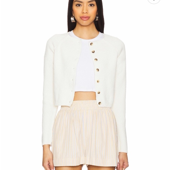 Free People Sydney Shrunken Cardigan NWT Size S - Picture 4 of 6